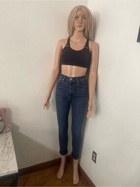 Rag & bone Jeans High Rise Ankle Skinny Denim blue, Size 28